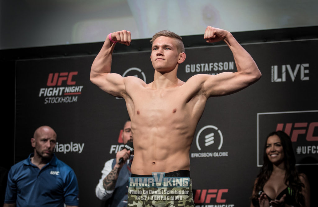 Oliver Enkamp Faces 'Hot Chocolate' at UFC London