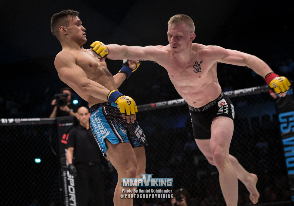 Photos : Danny Mathiasen TKO at Cage Warriors 103