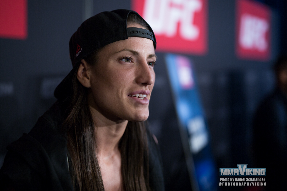 Photos & Interview : Bea Malecki at UFC Media Day Debut