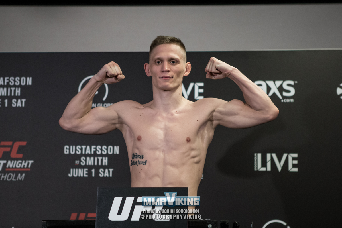 Photos : Nordic Fighters at UFC Sweden 6 Official Weigh-ins